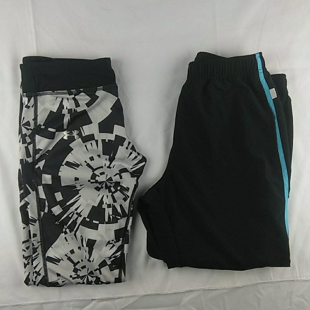 Under armour reebok capri workout pants M